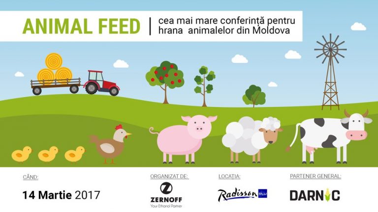 Agrobiznes vă invită la „Animal Feed” – cea mai mare conferință din Moldova pentru hrana animalelor