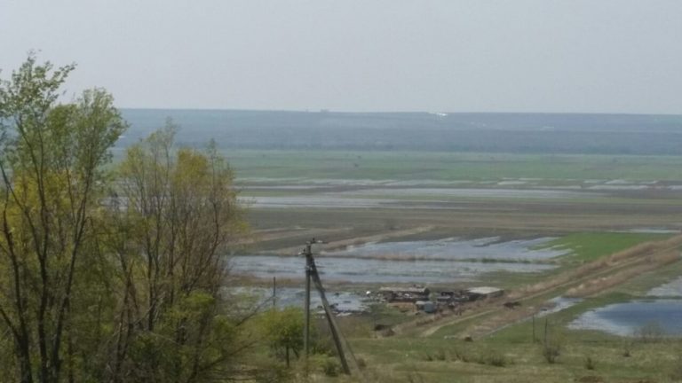 În raionul Cahul sunt inundate circa 2.000 de hectare de terenuri