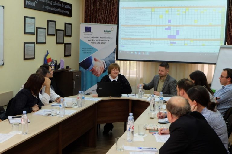 A avut loc cea de-a doua reuniune a Comitetului de Coordonare a Rețelei Naționale Rurale din Moldova