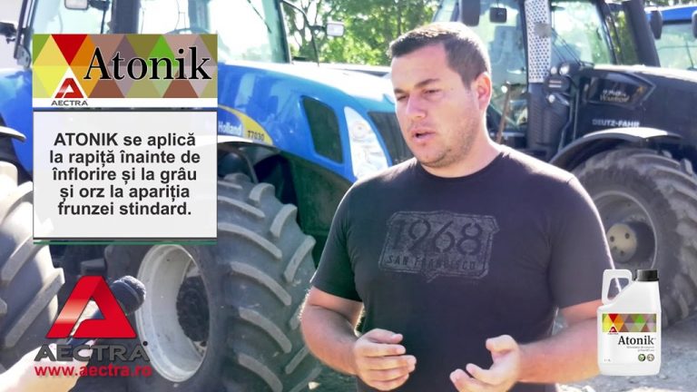 VIDEO. De ce aplică fermierul Laurențiu Negoiță an de an biostimulatorul Atonik la toate culturile din fermă