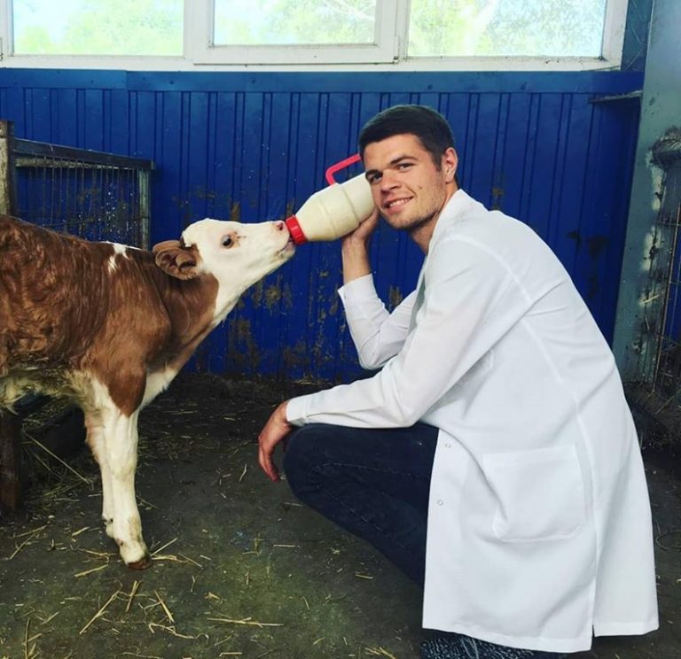 Agricultura este cool! Denis Cozlov, student UASM: Medicul veterinar salvează omenirea, deci am făcut alegerea corectă