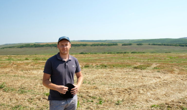 Alexei Tătaru, tânăr fermier: Cea mai mare provocare în agricultură este lipsa siguranței în ziua de mâine