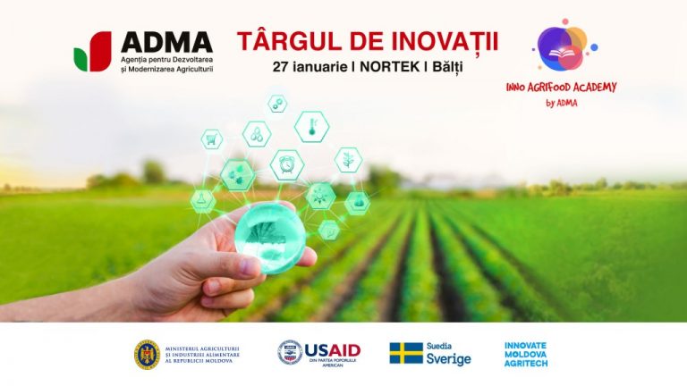 ADMA organizează Târgul de Inovații în Agricultură