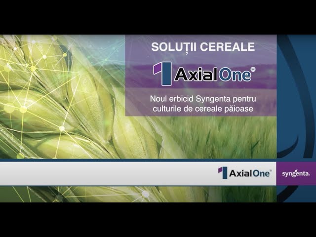 VIDEO. Axial One® – numărul 1 în controlul Odos și Iarba vântului în cultura de cereale păioase