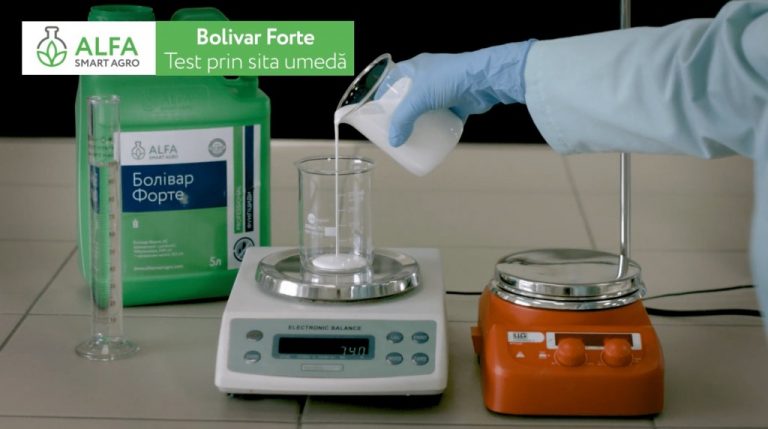 VIDEO. Fungicid Bolivar Forte: test de calitate de laborator