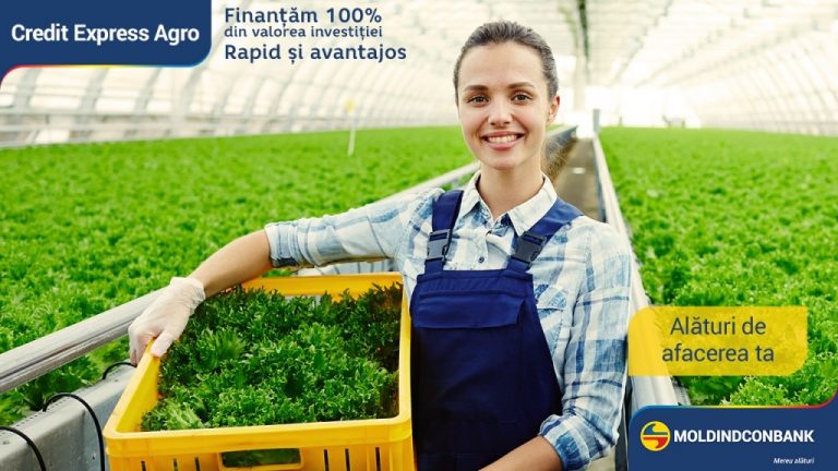 Moldindconbank oferă finanțare avantajoasă și accesibilă pentru afaceri agricole de succes