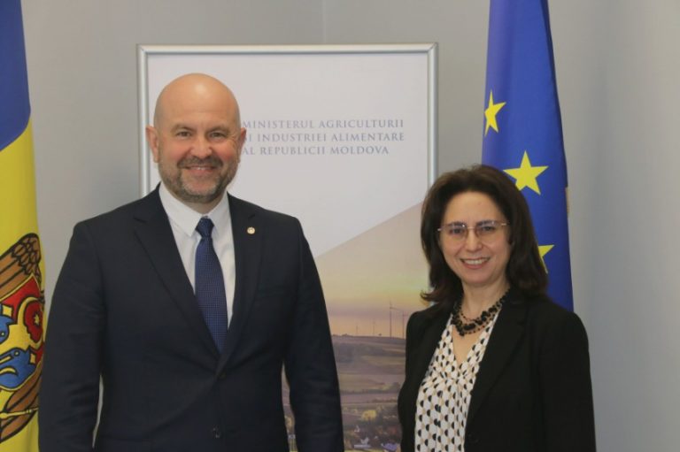 Vladimir Bolea a discutat cu șefa oficiului BERD în Republica Moldova, Angela Sax despre noi inițiative de susținere a businessului agricol