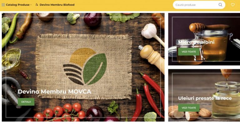 BioFood.md – platformă dedicată comercializării produselor eco, donată Asociației MOVCA