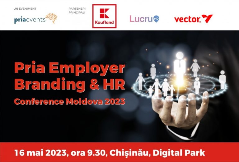 PRIAevents organizează prima conferință pe teme de Employer Branding la Chișinău