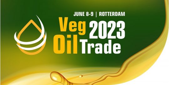Conferința Internațională VegOil Trade se va desfășura în iunie, în Rotterdam