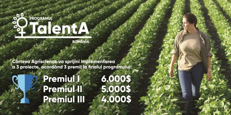 TalentA-2023: 70 de fermiere din România și Moldova vor fi instruite în management și tehnologii agricole