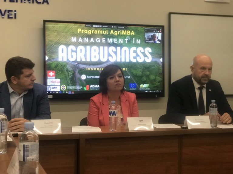 Programul AgriMBA – o nouă etapă în dezvoltarea agriculturii Moldovei