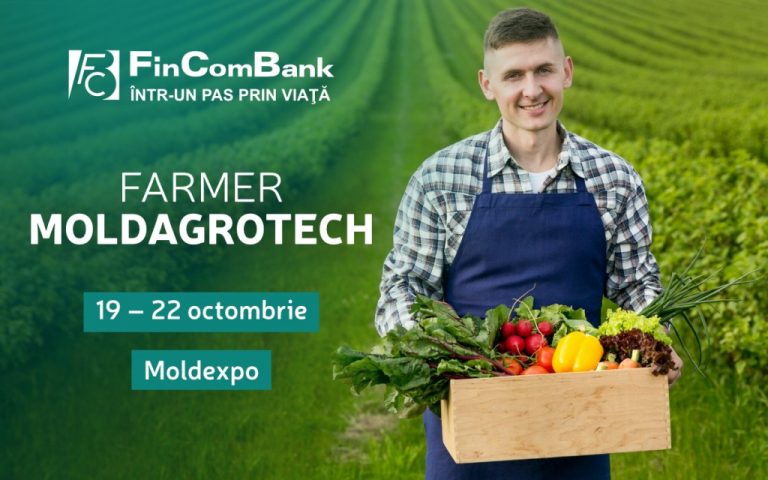 FinComBank vă invită la cele mai așteptate expoziții ale anului Moldagrotech și Farmer