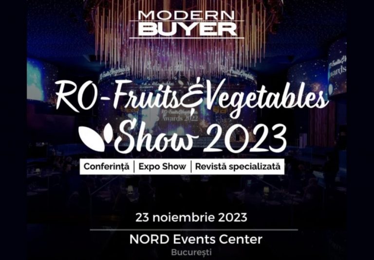 Moldova Fruct anunță concursul de selectare a participanților la Forumul „RO Fruits & Vegetables Show”, ediția 2023