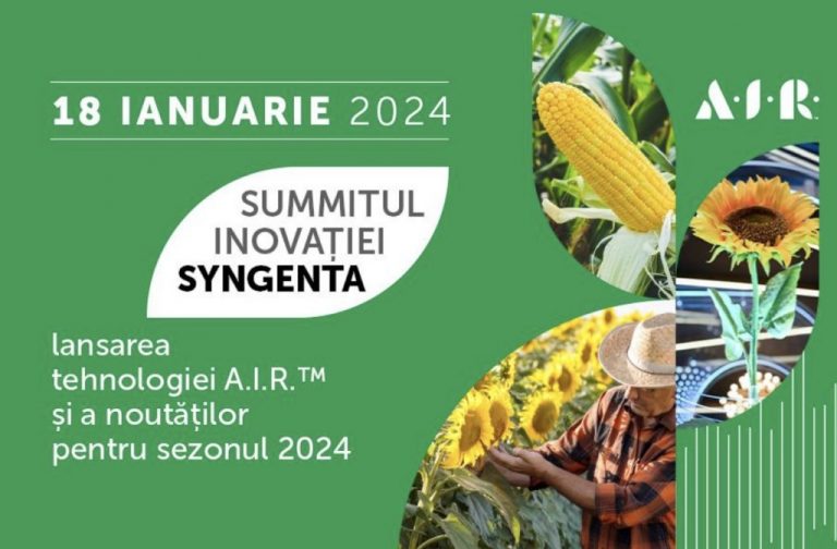 18 ianuarie 2024 – Summitul Inovației Syngenta