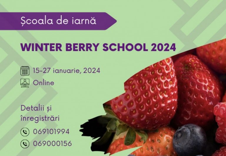 Winter Berry School 2024: Instruiri dedicate producătorilor de bacifere