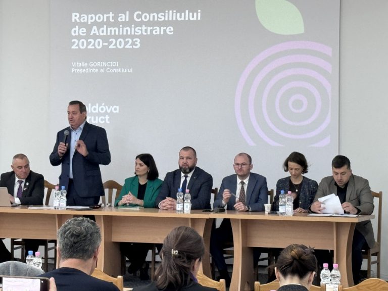 Moldova Fruct a adoptat o rezoluție: Crearea Oficiului Horticol și prețuri echitabile – printre solicitări