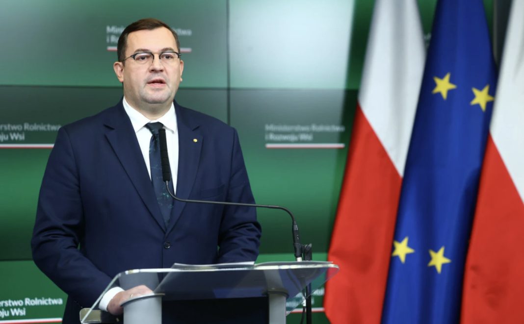 Stefan Krajewski ministrul agriculturii polonia